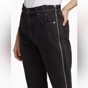 3.1 PHILLIP LIM High rise zip detail jean size 8